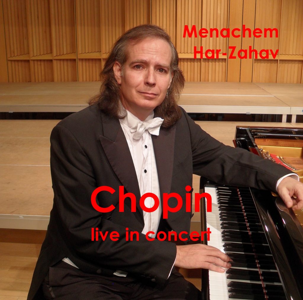 Menachem Har-Zahav Chopin CD cover